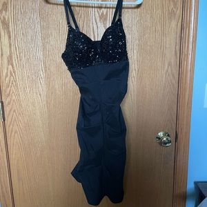 Cleaving Collection beaded dress, size juniors large